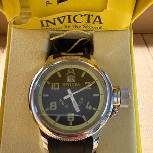 Invicta Silver Russian Diver Watch